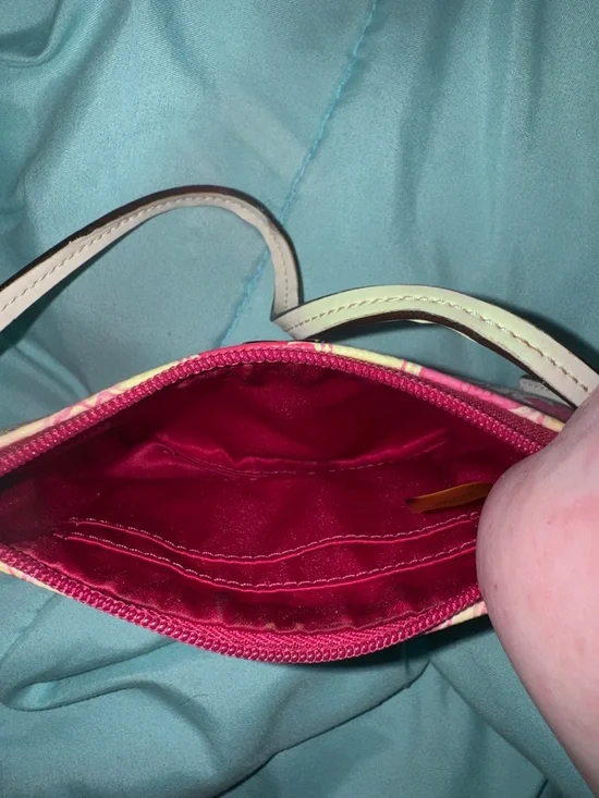 Coach Pink Flower mini wristlet - Picture 12 of 12